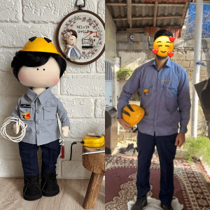 عروسک شخصی سازی مهندس تعمیرات پست های برق