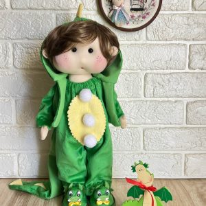 عروسک خنگول طرح دایناسور