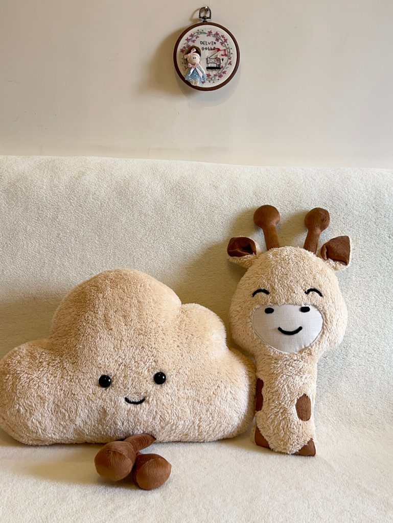 ست کوسن ابر و زرافه