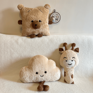 ست کوسن ابر و زرافه و خرس کرم